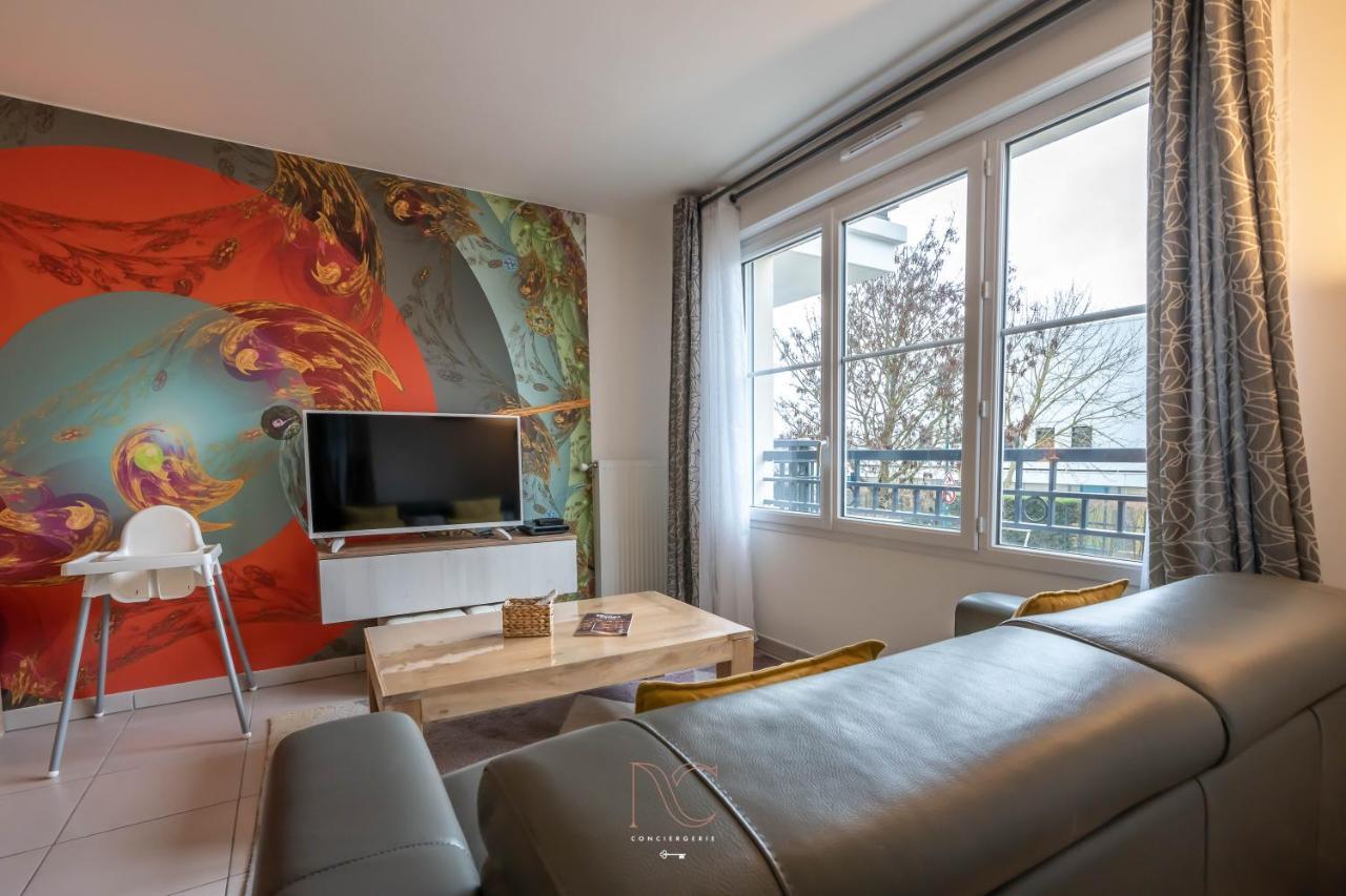 *Disneyland-Paris* 7Pers, Wifi, Parking, Netflix Montévrain Exterior foto